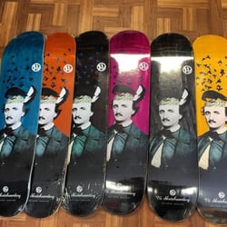 Vu Skateboard Shop - Edgar Allen Poe Vu shop decks