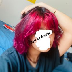 Neighborhood Salon - Color correct, haircut correct by Brenda