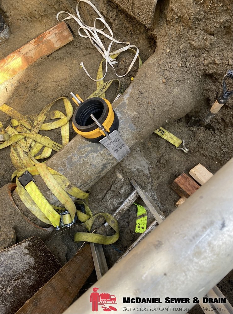 Slide of McDaniel Sewer & Drain