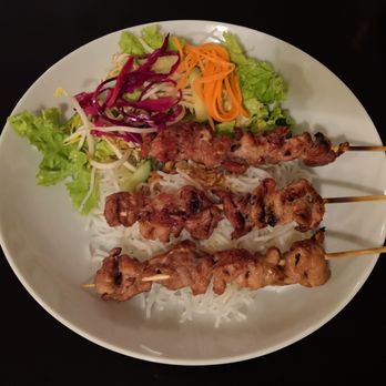 O Mai - Brochette de porc. - Chinese Near Me - Nice, 06