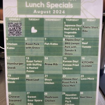 Lanakila Kitchen - menu - Caterers Near Me - Honolulu, Hawaii