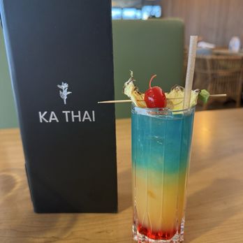 Ka Thai North Dallas - Bird of Paradise cocktail - Thai Near Me - Dallas, Texas Ka Thai North Dallas - Bird of Paradise cocktail - Thai Near Me - Dallas, Texas