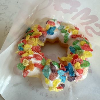 Stardust Coffee House - Fruity pebbles mochi donut - Coffee & Tea Near Me - Fremont, California Stardust Coffee House - Fruity pebbles mochi donut - Coffee & Tea Near Me - Fremont, California