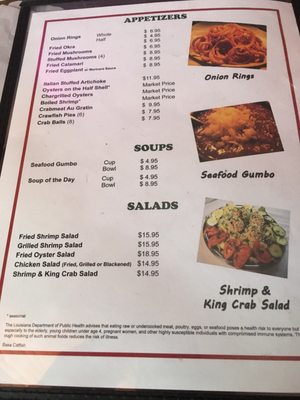 Menu photo 6 Jack Dempsey's Restaurant & Bar New Orleans, LA Menu photo 6 Jack Dempsey's Restaurant & Bar New Orleans, LA