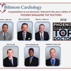 Biltmore Cardiology - 2016 Phoenix Magazine Top Doctors
