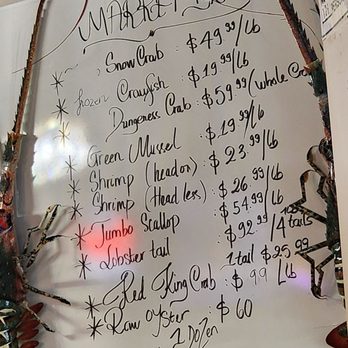Crawfish Chef - Market Prices on 4/13/26 - Seafood Near Me - Seattle, Washington