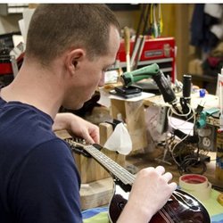 Guitar Works - One of the talented repair artists.
