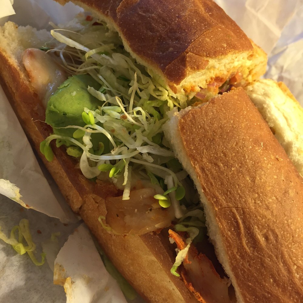 Bite - The Firecracker with sprouts and avocado. Check out my other picture for the FPB (first-person biter) view. - Delis Near Me - San Francisco, California Bite - The Firecracker with sprouts and avocado. Check out my other picture for the FPB (first-person biter) view. - Delis Near Me - San Francisco, California