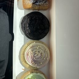 pistachio, french toast, chocolate peanut butter and wedding cake regular sized cookies pistachio, french toast, chocolate peanut butter and wedding cake regular sized cookies