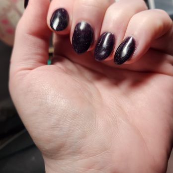 Southie Nail Bar - Notice how lumpy they are and the dip powder still stuck to my skin 7 hours and several handwashes later. - Nail Salons Near Me - Boston, Massachusetts