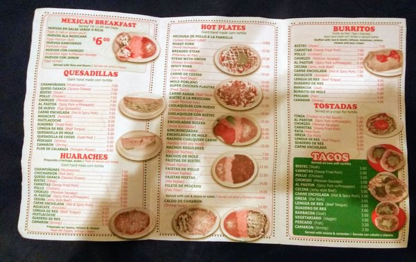 Menu photo 2 Taqueria Sofia Brooklyn, NY