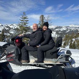 Snowmobiling