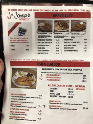 Menu photo 3 Johnson Freeze Inn Wynne, AR