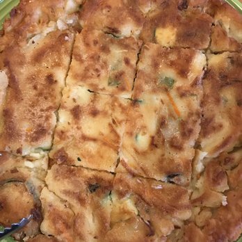 Kim Shabu - Seafood pancake - Korean Near Me - Houston, Texas Kim Shabu - Seafood pancake - Korean Near Me - Houston, Texas