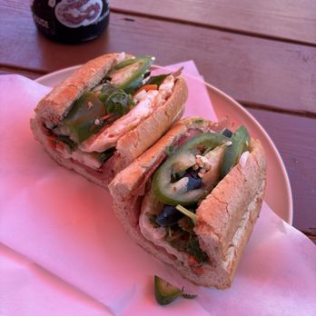Banh Mi Hi Le - Banh mi sausage and egg - Vietnamese Near Me - Oakland, California