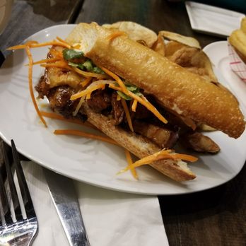 Troop PVD - Pork belly banh mi - New American Near Me - Providence, Rhode Island Troop PVD - Pork belly banh mi - New American Near Me - Providence, Rhode Island