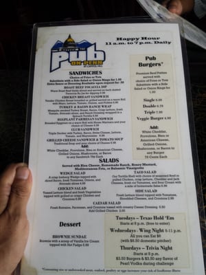 Menu photo 2 Pub on Penn Denver, CO