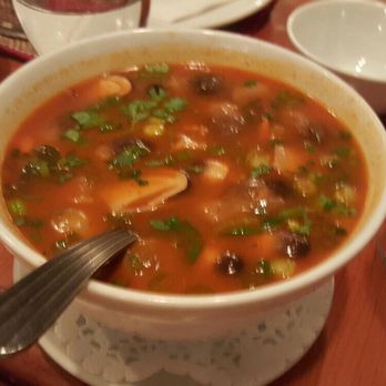 Sawasdee Thai Restaurant - Tom yum soup with prawns - Thai Near Me - Vancouver, British Columbia Sawasdee Thai Restaurant - Tom yum soup with prawns - Thai Near Me - Vancouver, British Columbia