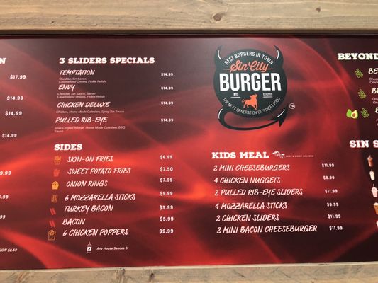 Menu photo 3 Sin City Burger New York, NY Menu photo 3 Sin City Burger New York, NY