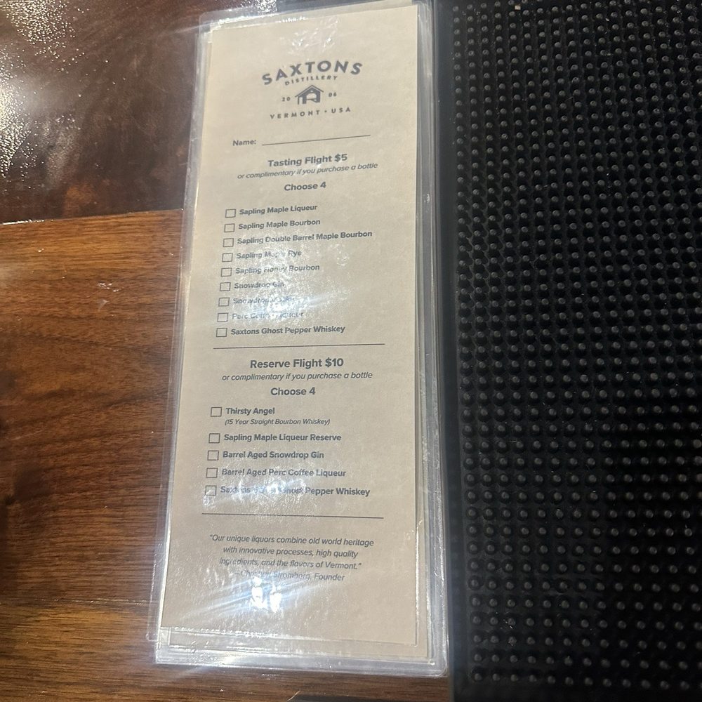 Saxtons Distillery - Beer, Wine & Spirits Near Me - Brattleboro, Vermont