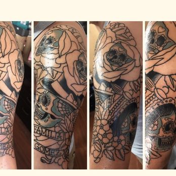 Paragon Tattoo and Piercing - Outline Tattoo work by Julius - Tattoo Near Me - Moreno Valley, California Paragon Tattoo and Piercing - Outline Tattoo work by Julius - Tattoo Near Me - Moreno Valley, California