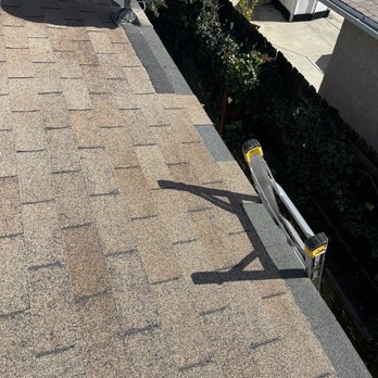 My Cali Builders - Previous roof images of destroyed shingles. 10 years old. - General Contractors Near Me - Los Angeles, California