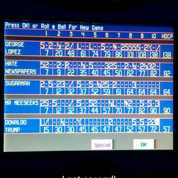 Merivale Bowling Lanes - The awful scores you may end up seeing - Bowling Near Me - Nepean, Ontario