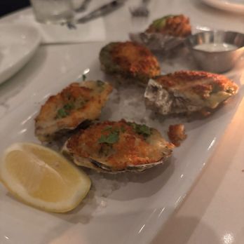 Olive + Oak - Oysters (Rockefeller, Roasted and Fried) - Wine Bars Near Me - Saint Louis, Missouri