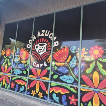 Con Azúcar Cafe - Outside. - Bakeries Near Me - Modesto, California