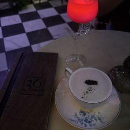 Earl Grey Sour and Chateau de Chambord