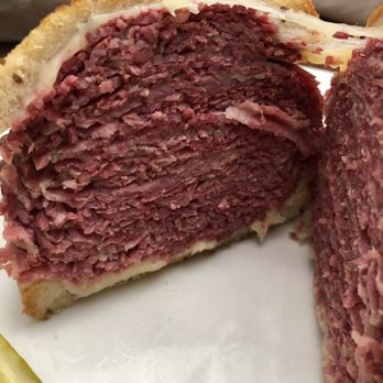 Slyman's Restaurant - Corned beef melt - American Near Me - Cleveland, Ohio Slyman's Restaurant - Corned beef melt - American Near Me - Cleveland, Ohio