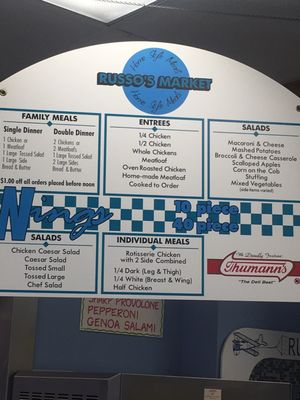 Menu photo 7 Russo's Market Wildwood, NJ