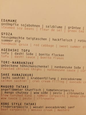 Menu photo 1 Kokumi Munich, BY