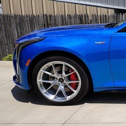 EZ Tire & Auto - Custom brushed aluminum Apex wheels for track enthusiasts. Run-flats removed from factory rims and remounted.