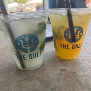 The Gulf - Mojito Mojito! Yes, I think so! Another one of their specialty drinks! - Burgers Near Me - Orange Beach, Alabama