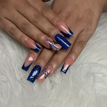 Nattys Nails - Long beautiful graduation nail set - Nail Technicians Near Me - Las Vegas, Nevada Nattys Nails - Long beautiful graduation nail set - Nail Technicians Near Me - Las Vegas, Nevada