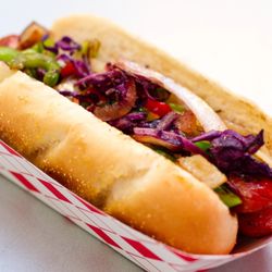 Dog In The Park - Toasted bun and freshly caramelized vegetables... oh wow!! 3 3