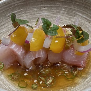 Handies Douzo - Kampachi Crudo - Sushi Bars Near Me - Houston, Texas