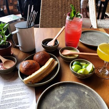 Parcela - Complimentary bread and dips - Mexican Near Me - Ciudad de México, DIF
