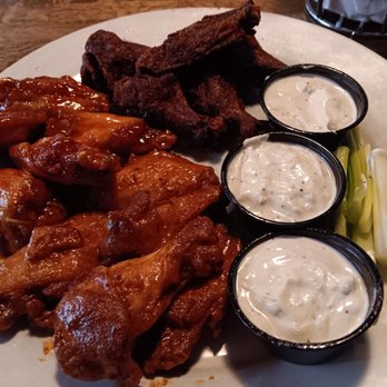 Wild Wing Cafe - 15 wings with Bleu cheese. - Chicken Wings Near Me - Chesapeake, Virginia Wild Wing Cafe - 15 wings with Bleu cheese. - Chicken Wings Near Me - Chesapeake, Virginia
