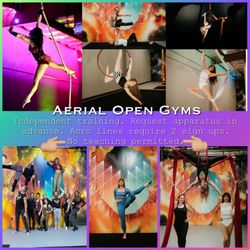 Rebel Aerial Artistry - Open Gym! Self guided training sessions.