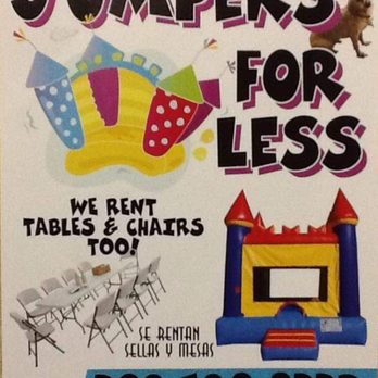 Chiquita's Jumpers For Less - "Best prices" - Bounce House Rentals Near Me Chiquita's Jumpers For Less - "Best prices" - Bounce House Rentals Near Me