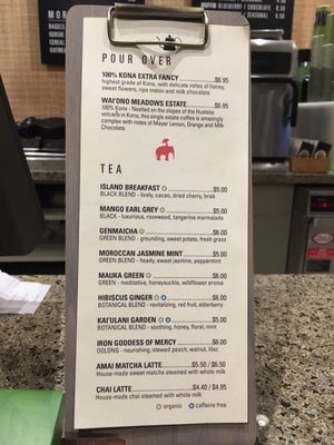 Menu photo 3 Honolulu Coffee - Hyatt Regency Maui Lahaina, HI