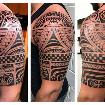 Skin Design Tattoo - Brooklyn - Complete 1/2 sleeve (2nd session 5hrs) - Tattoo Near Me - Brooklyn, New York