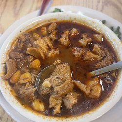 Garcia's Mexican Restaurant - Small bowl of menudo
