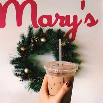 Mary's Cafe - Iced mocha or iced chocolate milk? You decide. - Coffee & Tea Near Me - Austin, Texas