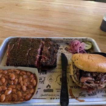 Wright's Barbecue - 1 lb of ribs, pulled pork sandwich, smoked beans. World class bbq. - Barbeque Near Me - Little Rock, Arkansas Wright's Barbecue - 1 lb of ribs, pulled pork sandwich, smoked beans. World class bbq. - Barbeque Near Me - Little Rock, Arkansas