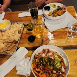 Hangar 24 Lake Havasu City - Brewery & Grill - The pacific rim bowl. Chicken, rice, vegetables, pineapple. Absolutely outstanding.