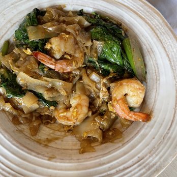 Crying Thaiger - Pad see ew with shrimp - Thai Near Me - Malden, Massachusetts Crying Thaiger - Pad see ew with shrimp - Thai Near Me - Malden, Massachusetts