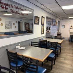 Inside the restaurant